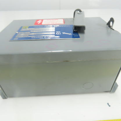 Square D SK5271N Class 9070 Transformer Disconnect Combo Pri 230/460 Sec 115V