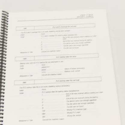 Okuma OSP7000M OSP700M 3789-E-R2 Alarm & Error Lost Manual 3rd Edition