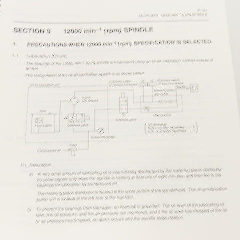 Okuma MX-45VA MX-45VAE P-K601-002-E OSP700M Operation Maintenance Manual