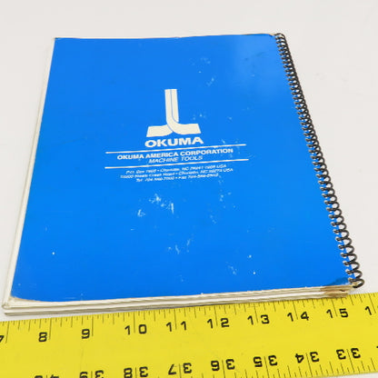 Okuma MX-45VA MX-45VAE P-K601-002-E OSP700M Operation Maintenance Manual