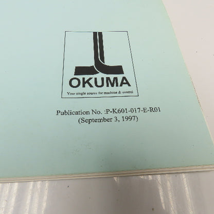 Okuma MX-45VAE AD0002 Electrical Drawing Manual W/ MD0030-01
