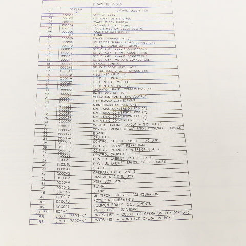 Okuma MX-45VAE P-K601-017-E AD0001 Electrical Drawing Manual