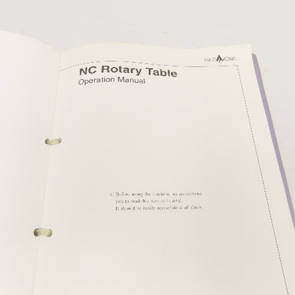 Tsudakoma TPC-Jr E Series Remote Mode + Specification Instruction Manual