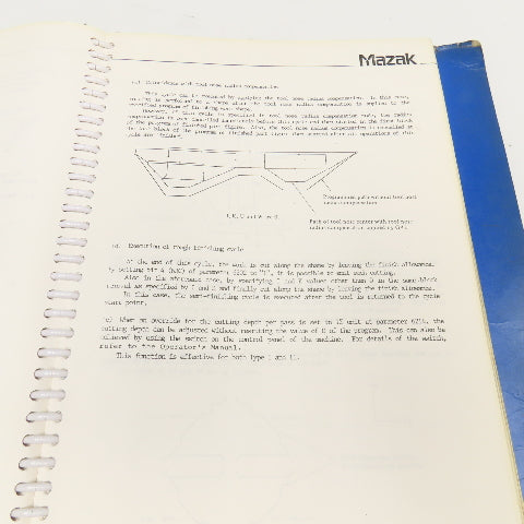 Mazak Slant Turn 40N Programming Manual 60 Tool ATC Mill Fanuc 11T-A