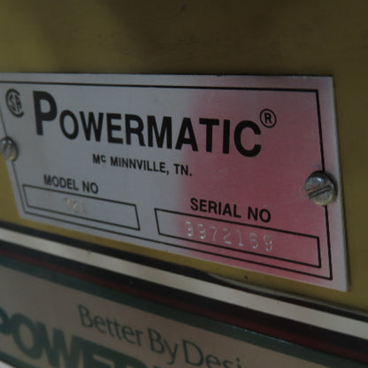 Powermatic Model 72A 14" Tilting Arbor Table Saw 3Ph 230/460V 7.5HP