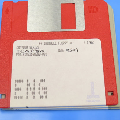 Okuma MX-45VA OSP700M Programming Software 10 Diskette Library