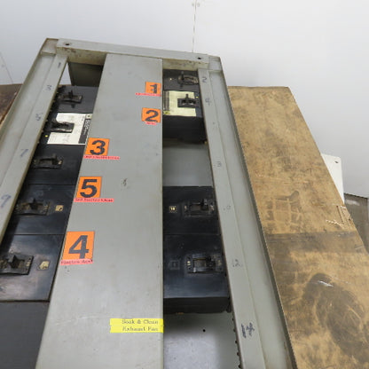 Square D NH1B49331-1 400A NH1B Load Center Breaker Box 277/480V 3PH 4W 9Breakers