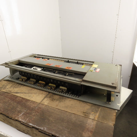 Square D NH1B49331-1 400A NH1B Load Center Breaker Box 277/480V 3PH 4W 9Breakers