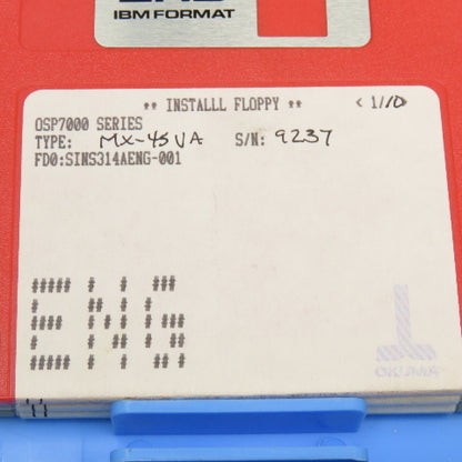 Okuma MX-45VA OSP700M Programming Software 10 Diskette Library
