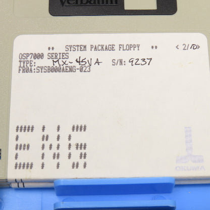 Okuma MX-45VA OSP700M Programming Software 10 Diskette Library