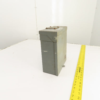 Cutler Hammer 100A Raintight Safetybreaker Loadcenter 120/240V 1PH 3W