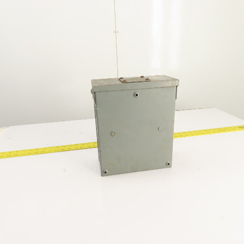 Cutler Hammer 100A Raintight Safetybreaker Loadcenter 120/240V 1PH 3W