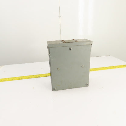 Cutler Hammer 100A Raintight Safetybreaker Loadcenter 120/240V 1PH 3W