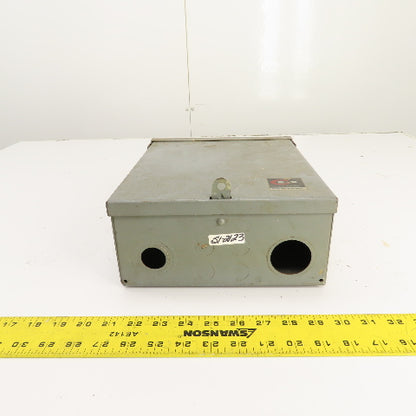 Cutler Hammer 100A Raintight Safetybreaker Loadcenter 120/240V 1PH 3W
