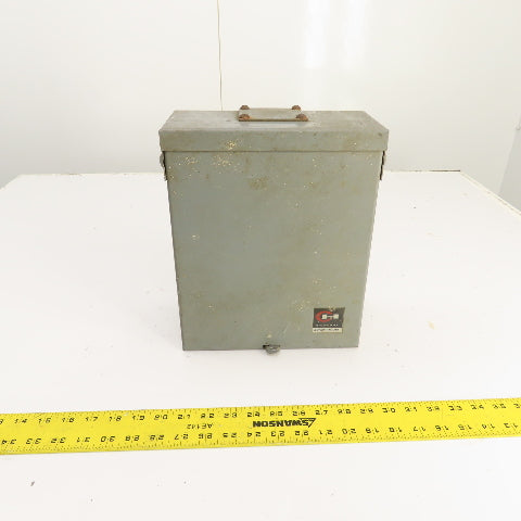 Cutler Hammer 100A Raintight Safetybreaker Loadcenter 120/240V 1PH 3W