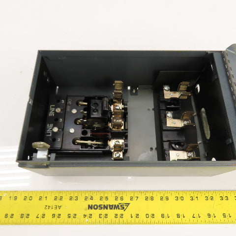 General Electric QMR361 Type QMR Fusible Interrupter Switch 30A 600VAC