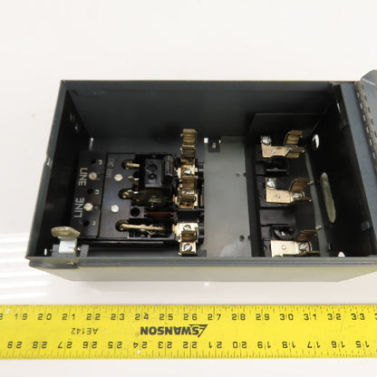 General Electric QMR361 Type QMR Fusible Interrupter Switch 30A 600VAC
