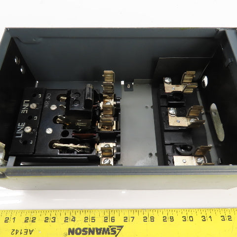 General Electric QMR361 Type QMR Fusible Interrupter Switch 30A 600VAC