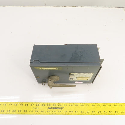 General Electric QMR361 Type QMR Fusible Interrupter Switch 30A 600VAC