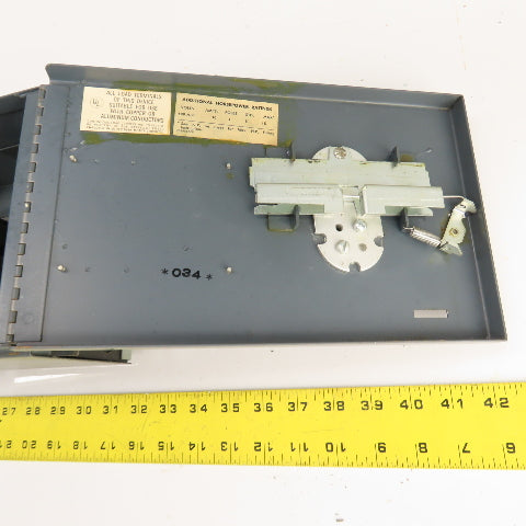 General Electric QMR361 Type QMR Fusible Interrupter Switch 30A 600VAC