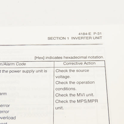 Okuma 4184-E Drive Units Motion Control Systems Maintenance Manual
