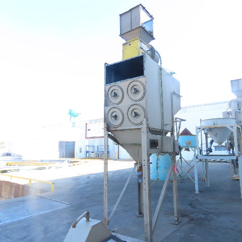 Abrasive Engineering Cartridge Filter Dust Collector 3Ph 460V 7.5HP 2800CFM