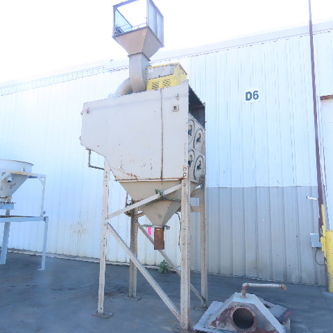 Abrasive Engineering Cartridge Filter Dust Collector 3Ph 460V 7.5HP 2800CFM