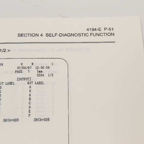 Okuma 4194-E OSP-U100M OSP-U10M MX-V Series Maintenance Manual