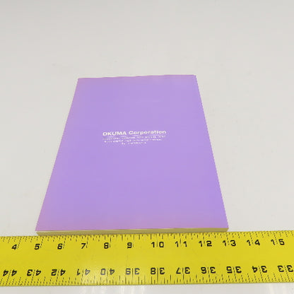 Okuma 4186-E OSP-U100M OSP-U10M Programming Manual