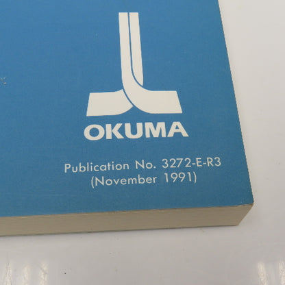 Okuma 3272-E-R3 OSP5020L OSP500L-G Operation Manual 10th Edition