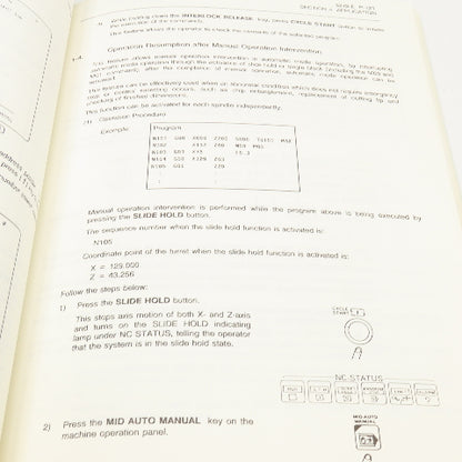 Okuma 3272-E-R3 OSP5020L OSP500L-G Operation Manual 10th Edition