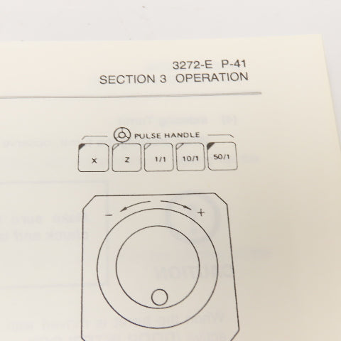 Okuma 3272-E-R3 OSP5020L OSP500L-G Operation Manual 10th Edition