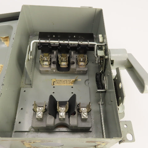 Gould F352H-CH 60A Fusible Safety Disconnect Switch 600VAC 3-Pole 30HP
