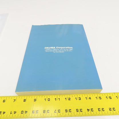 Okuma 4203-E OSP-U100M OSP-U10M Operation Manual
