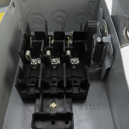 Cutler Hammer DG321UGB Ser B 30A Fusible Safety Disconnect Switch 240VAC 3-Pole