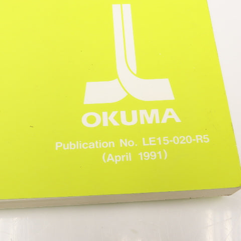Okuma LE15-020-R5 LR15 T-2S Parts Book With OSP5020L CNC