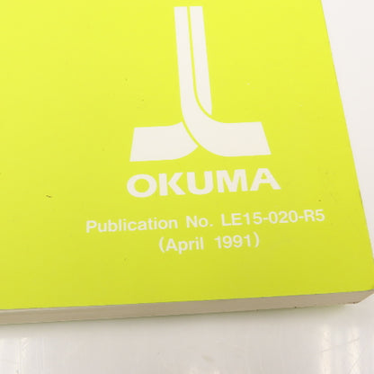 Okuma LE15-020-R5 LR15 T-2S Parts Book With OSP5020L CNC