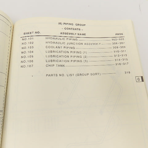 Okuma LE15-020-R5 LR15 T-2S Parts Book With OSP5020L CNC