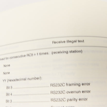 Okuma 3274-E-R2 OSP5020L OSP500L-G Alarm & Error Code List 9th Edition