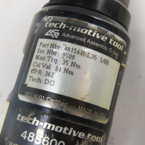 Tech Motive 48156R-L35 3/8" Drive Electric Nutrunner 35Nm Torque
