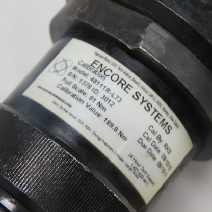 Encore 48111R-L73 1/2" Drive Electric Nutrunner 91Nm