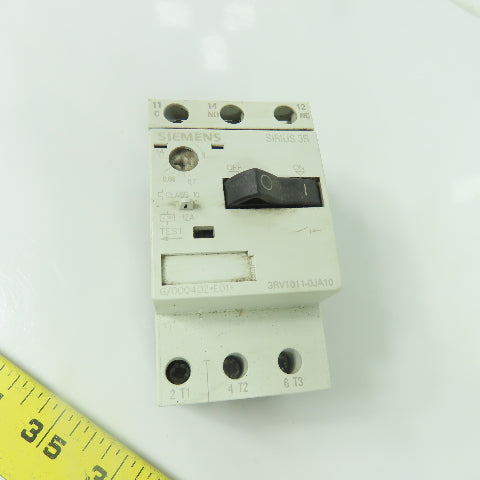 Siemens 3RV1011-0JA10 Sirius 0.7-1A Motor Starter Circuit Breaker