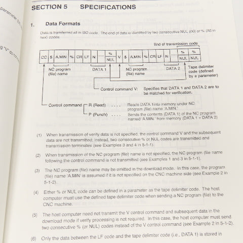 Okuma 4188-E OSP-U100M OSP-U10M CNC Special Functions Manual No. 2