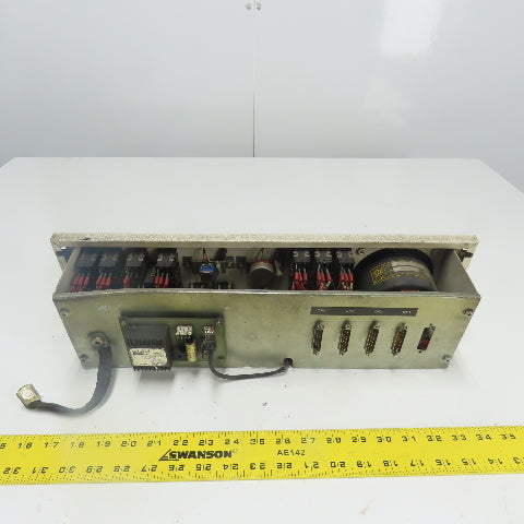 Fidia CNC Machine Operator Control Panel 19" x 5-5/8"