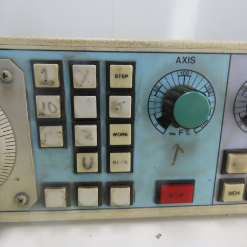 Fidia CNC Machine Operator Control Panel 19" x 5-5/8"