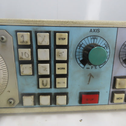Fidia CNC Machine Operator Control Panel 19" x 5-5/8"