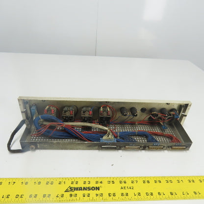 Fidia CNC Machine Operator Control Panel 19" x 3-1/2"