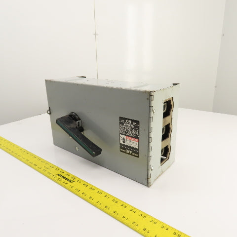 Siemens V7F3604 Vaccu-Break 200A Fusible Panelboard Switch 600VAC 3P 3PH
