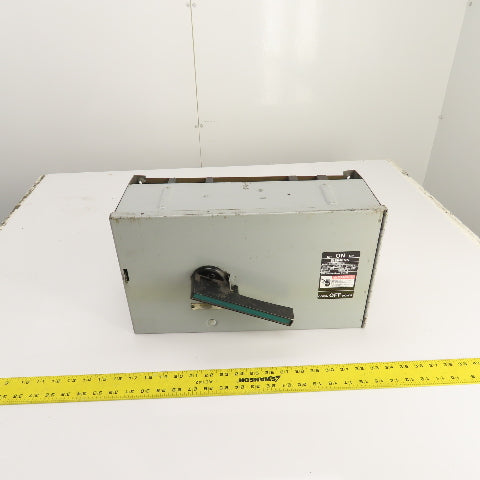 Siemens V7F3604 Vaccu-Break 200A Fusible Panelboard Switch 600VAC 3P 3PH
