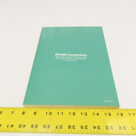 Okuma 3277-E-R3 OSP5020L OSP500L-G Programming Manual